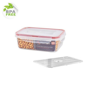 Pojemnik do żywności z ociekaczem i uszczelką Fresh Box 0,8 l bez BPA