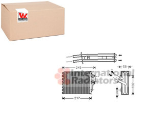 Nagrzewnica Fiat Van Wezel