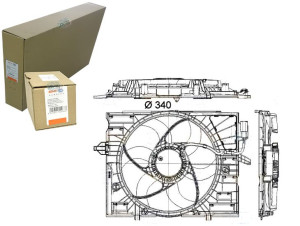 Wentylator Chłodnicy Behr Hella 17417545809 754580