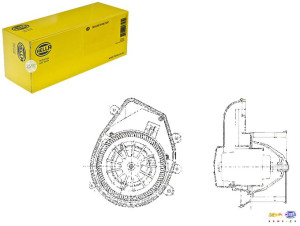 Silnik Dmuchawy Vw A4 Passat 96- Hella