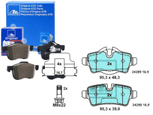 Klocki Hamulcowe Ceramiczne Mini (r56) (r57) (r58)