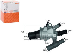 Termostat Fiat 88c Doblo 1,9jtd Behr
