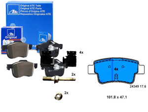 Klocki Hamulcowe Opel Corsa D 1.4/1.6/1.7d 08.06-0