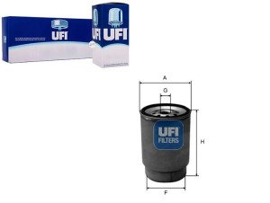 Filtr Paliwa Man Oem Ufi Ufi