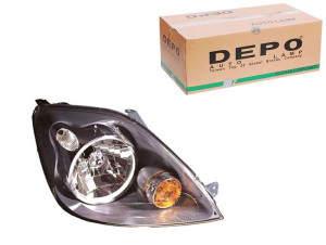 Reflektor Ford Fiesta V H4 01-08 Pr Depo
