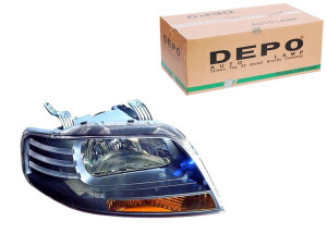 Reflektor (h4 Elektryczny Kolor Wkładu: Chromowany