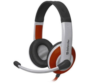 Słuchawki z mikrofonem Defender WARHEAD G-120 Gaming biało-czerwone