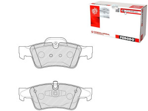 Klocki Hamulcowe Mercedes Gl (x164) M (w164) R (w2