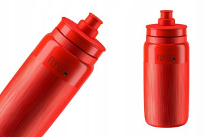 BIDON ROWEROWY ELITE FLY TEX 550ml red/grey