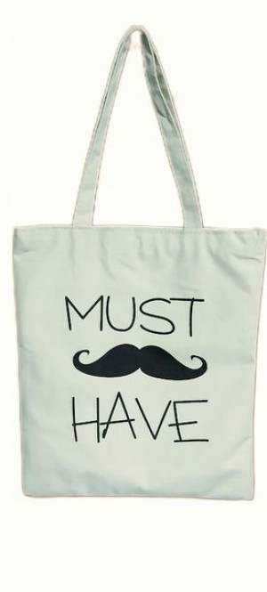 Torebka torba ECRU shopper ,,MUST HAVE''
