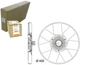 Wentylator Chłodnicy Behr Hella 9212000q1j 4421065