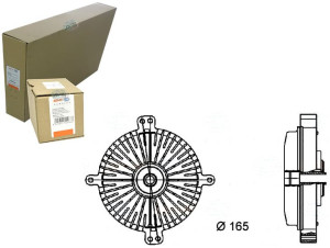 Wiskoza Sprzęgło Wiskotyczne Behr Hella 1192000022