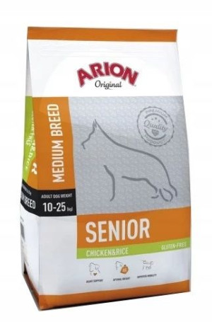 Arion Original Senior karma psów kurczak ryż 12kg
