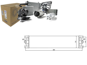 Intercooler Nissan Interstar Opel Movano Renault M