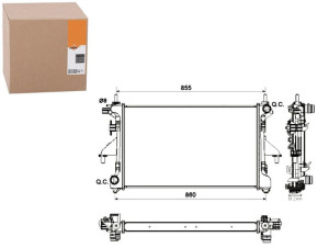 Chłodnica Fiat Ducato Boxer Jumper 2,2hdi 2,3multi