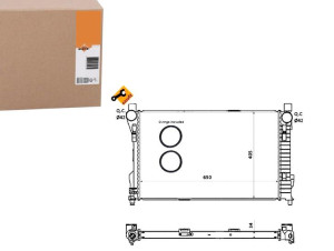 Chłodnica Mercedes W203 270cdi 00-07 Nrf