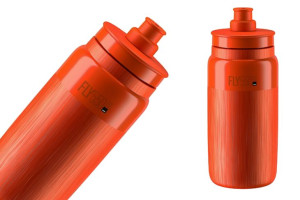 BIDON ROWEROWY ELITE FLY TEX 550ml orange/grey