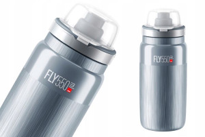 Bidon Rowerowy Elite Fly Mtb Tex Szary 550ml
