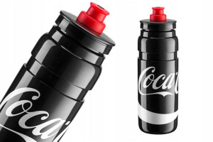 BIDON ROWEROWY ELITE FLY Coca Cola czarny 750ml