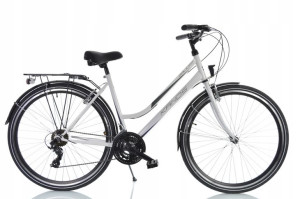 Rower Trekkingowy 28 Kands Galileo Biały Poł R17''