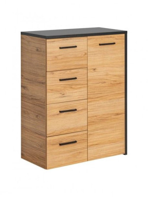 KOMODA Toronto z szufladami 78x38x104 cm