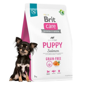 Brit Care Dog Grain-free Puppy Salmon 3kg
