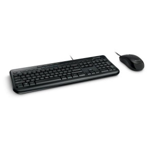 Zestaw Microsoft Wired Desktop Klawiatura + Mysz 600 Black APB-00013 [H]