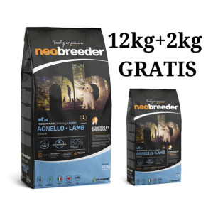 Neobreeder Dog Puppy Lamb Medium/Maxi 12kg + 2kg GRATIS