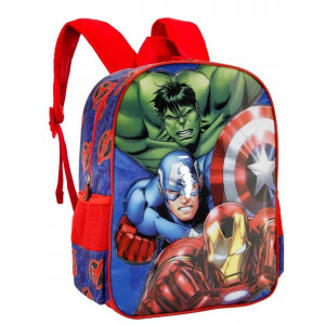 Plecak plecaczek przedszkolny 3D Avengers