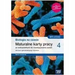 Biologia na czasie 4 NE Karty pracy rozszerzony