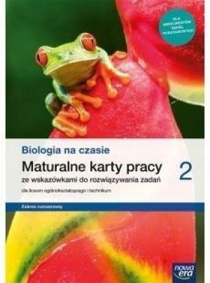 Biologia na czasie 2 NE Karty 2020 rozszerzone jkl