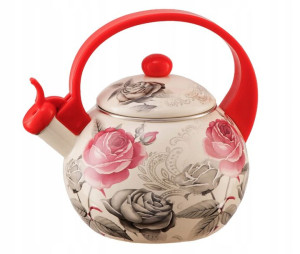Czajnik Emaliowany 2.2l Zilner Indukcja Gaz Cichy