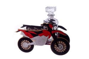 Karafka + stojak Motor Cross + 6 kieliszków na prezent