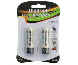 Bateria R6 5500mah Paluszki Akumulatorki Aa 2szt