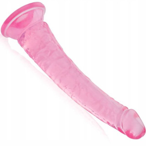 Dildo Do Pochwy I Anusa Giętki Penis Z Przyssawką