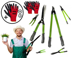 Duży Zestaw Xxl Mocne Nożyce + Sekatory + Gratis