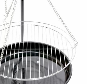Grill Palenisko Ogrodowe Z Rusztem Trójnóg Wiszący Do Domu Na Prezent