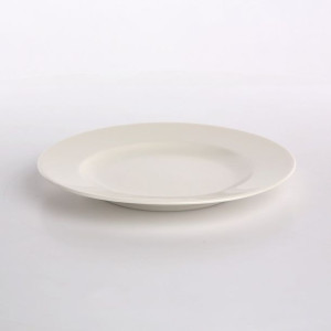 Talerz deserowy porcelanowy MariaPaula Nova Ecru kremowy 20 cm