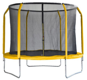 Trampolina ogrodowa 8FT ciemny żółty