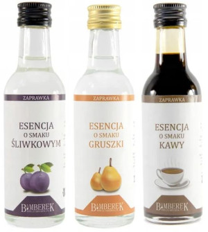Zestaw 3x Zaprawka Esencja Alkoholu Prezent Chłopaka Męża Dziadka Święta