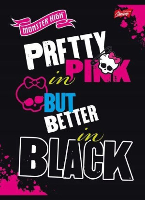 Zeszyt A5 60k kratka Monster High Unipap