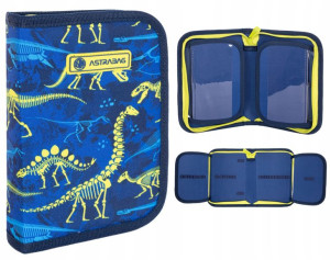 Piórnik dwuklapkowy DINOS AC1 Astrabag