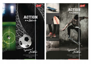 Teczka z gumką A4 Action Live Unipap