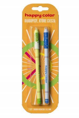 Długopis wymazywalny HappyC "buźki" 2 sz