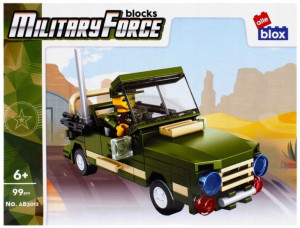 Klocki Militaria Pojazdy Samochód 99el