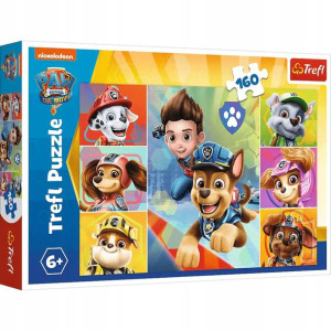 Puzzle 160 Spotkanie Psiego Patrolu Psi Patrol