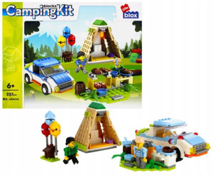 Klocki Obóz Kempingowy 251 elementów Alleblox