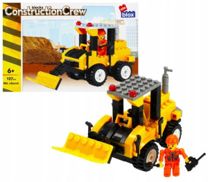Klocki Pojazd budowlany Spychacz 127 ele Alleblox