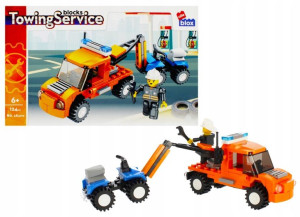 Klocki Pojazd Holowniczy 124 elementy Alleblox