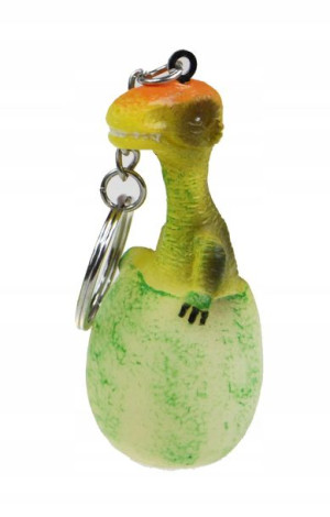 Brelok świecący Jajo Dinozaura 7cm Mega Creative